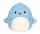  Squishmallows FUZZAMALLOWS Mascota Paroasa Davie Shark 30 cm