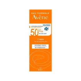  Crema de Față Avene cu SPF 50+ pentru Ten Sensibil și Uscat, 50ml