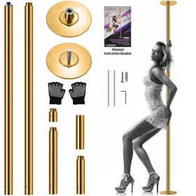  POLE DANCE TUBE PENTRU DANS TUBS AJUSTABLE ROTARY-STATIC