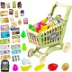  JUCĂRIE EDUCAȚIONALĂ PENTRU COPII SET MONTESSORI SHOPPING CADOU FRUCTE cărucior