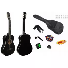    MONTANA BLACK CHITARA CLASICA 4/4 + ACCESORII + CADOURI GRATUITE