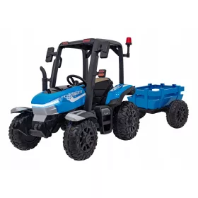  Tractor cu baterie BLAST cu remorcă Blue 2x200W