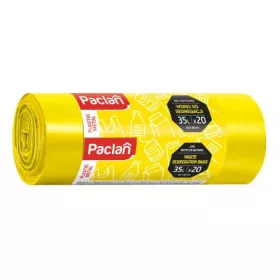    PACLAN saci de gunoi pentru plastic Saci de gunoi pentru sortare plastic, GALBEN, 35 l, 20 buc 35 l, 20 buc.