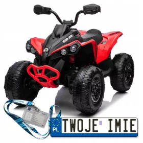    QUAD MAVERICK ATV BATERIE VEHICUL PENTRU COPII 4x4 180W CAPACĂ TELECOMANDĂ