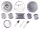  Set de copt, forme din otel inoxidabil, 15 bucati
