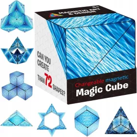    Fidget Cube Jucării magice Cub antistres Jucărie puzzle magnetică