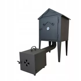    SMOKEHOUSE METAL TRADITIONAL OTEL SOLID PENTRU CARNE PESTE BRRANZA GRATAR