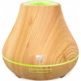   Difuzor de Aromaterapie TaoTronics TT-AD004, Iluminare LED, Design Modern
