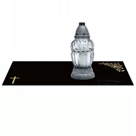   Podstawkă din Sticlă Personalizată pentru Lumânări 60x30 cm - Rezistentă și Versatilă
