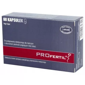   Profertil - Supliment pentru Fertilitatea Masculină, 60 de Capsule
