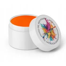    EXCELENT GEL DE VOPSIE GEL DE DECOR PIGMENTAT 14 PORTOCALA 5 ml