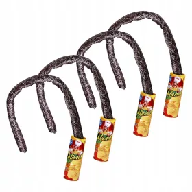    Buuncing Snake Stuff Jucării înfricoșătoare cu cartofi prăjiți 4 buc