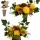 Compoziție Florală de Lux pentru Mormânt cu Vază în Formă de Inimă