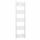  Radiator de baza 40x140 cm, calorifer scara baie alb GAMMA