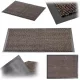 Covoare de intrare Kadax negru-maro 180 × 120 cm, grosime 5 mm