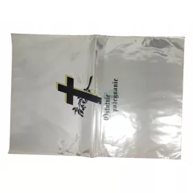   Folie Metalizată cu Cruci pentru Aranjamente Florale Funerare - 50x70 cm