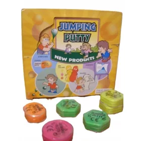  Masă de plastic săritură, slime portocaliu