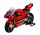  MAISTO DUCATI DESMOSEDICI GP22 #43 MILLER 1:18 MOTO GP MOTOCICLETA NOU 36391