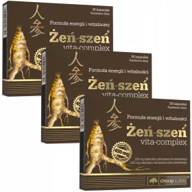   OLIMP Żeń-Szeń Vita-Complex - Supliment Energetic și Vitalizant, 3x30 capsule