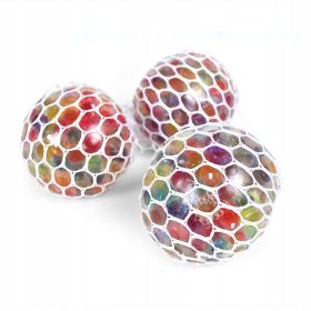    Mingi de stres în formă de curcubeu pentru ameliorarea anxietății – 2 bucăți