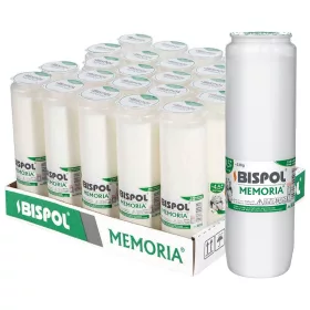   Rezerve Ulei pentru Lumânări Bispol Memoria WO6, Ardere de 4,5 Zile - Pachet de 24 Bucăți