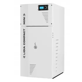    Centrala Lidia Compact Mini pe peleti - 15 kW, cea mai mica centrala de pe piata