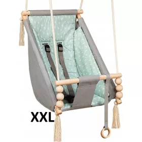    Leagăn pentru copii Rocker XXL 3in1 CENTURĂ SCHIMBĂ POZIȚIE/SPATAR KIDABOO