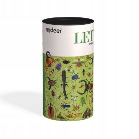    Puzzle-uri pentru copii - Puzzle Să învățăm! Mideer Insectele lumii 126 articole