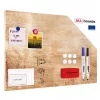 Placa magnetica ALLboards METALboards lemn 60 × 40 cm