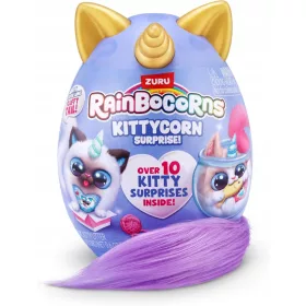   Rainbocorns SURPRISE EGG Kittycorn Surpriză JUCĂRIE DE PLUȘ PISICA Unicorn