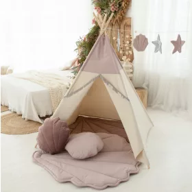   Cort tip tip sirenă roz cu covoraș și pernă - Cozy & Dozy