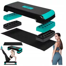    PAS DE ANTRENAMENT PENTRU EXERCIȚII DE AEROBIC + STAND DE FITNESS MAT PENTRU EXERCIȚII