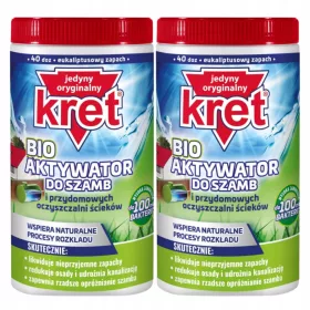    Kret BIO Bacteriile pentru fose septice stații de tratare a apelor uzate timp de 80 de săptămâni elimină mirosul 2x1kg