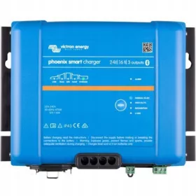    Incarcator de baterii Phoenix Smart IP43, 24 V, 16 A, 230 V, cu 3 iesiri