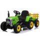 Tractor alimentat cu baterii Lean Toys XMX611, roz