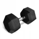  Trex Sport gantere fixe acoperite/cauciucate 1x 15 kg