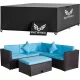 Husă de Protecție pentru Mobilier de Grădină, Impermeabilă și Anti-UV, Oxford 600D