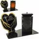 Lampion Solar LED cu Statuetă pentru Mormânt - Personalizabil cu Gravură