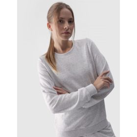    Hanorac de damă fără fermoar fără glugă 4F 4FWMM00TSWSF1469 - gri