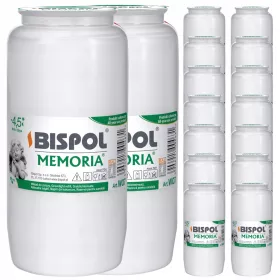   Set 16 Bucăți Bișon pentru Lămpi pe Ulei BISPOL WO7 - Ardere 108 Ore