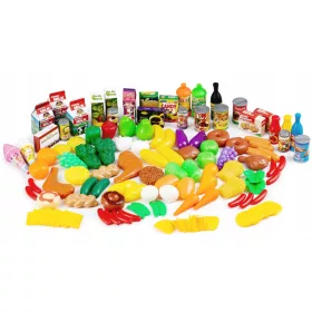  Plastic legume fructe jucarii bucatarie 120 buc