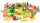  Plastic legume fructe jucarii bucatarie 120 buc