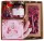  COS CADOU CUTIE DE CRACIUN CADOU Set roz de dulciuri CADOU