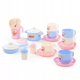  Set vesela Polesie Gosposia pentru 6 persoane, 38 buc.