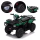  QUAD ELECTRIC PENTRU COPII, ALIMENTAT DE BATERIE, VEHICUL MARE, 2 MOTOARE LUMINA LED
