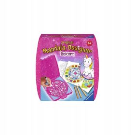  Joc creativ pentru copii Ravensburger Mini Mandala unicorn