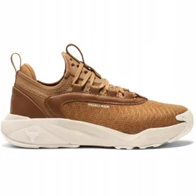    Pantofi de antrenament crossfit unisex UA Project Rock 7 Luxe Under Armour - maro
