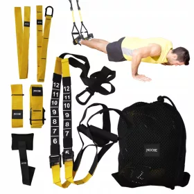    TRX PRO BANDE DE EXERCIȚI CENTURI DE ANTRENAMENT CU MĂSURĂ DE MĂSURARE