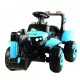  EXCAVATOR BATERIE PENTRU COPII LED MP3 TRAK-M-5-ALBASTRU