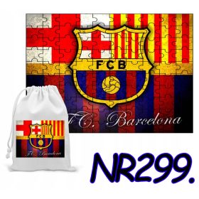    PUZZLE 192 PIECI BARCELONA FOTBAL PUZZLE CADOU + GEANT CU IMPRIMAR